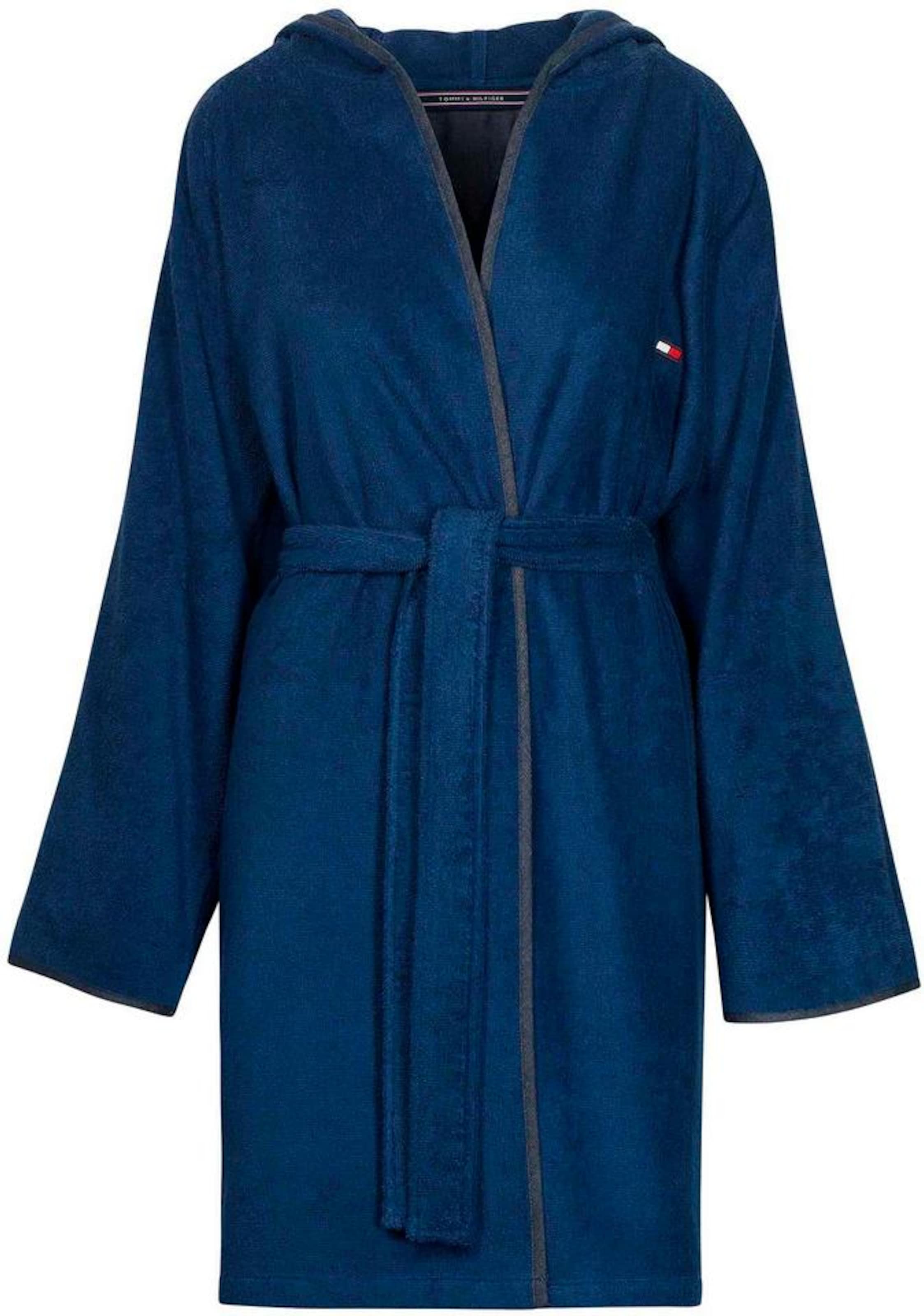 TOMMY HILFIGER - Bademantel 'Optimistic' in blau