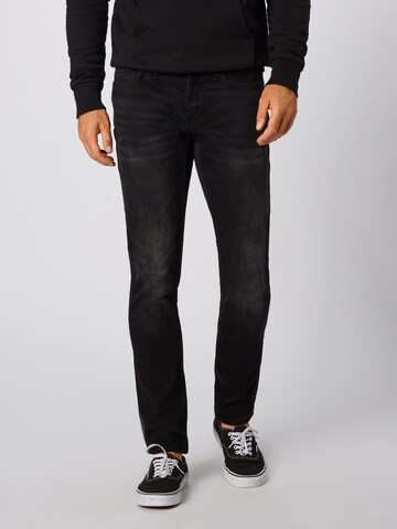 DENHAM Slimfit Jeans 'RAZOR ACEB' in Zwart