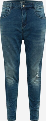 Hailys Men Slimfit Jeans 'Jonas' in Blauw: voorkant