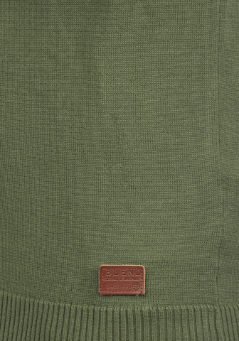BLEND Gebreid vest 'Norman' in Groen