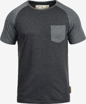 INDICODE JEANS Shirt 'Gresham' in Grey: front