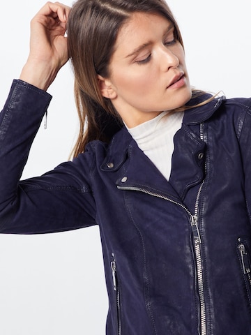 Maze Lederjacke 'Romie' in Blau