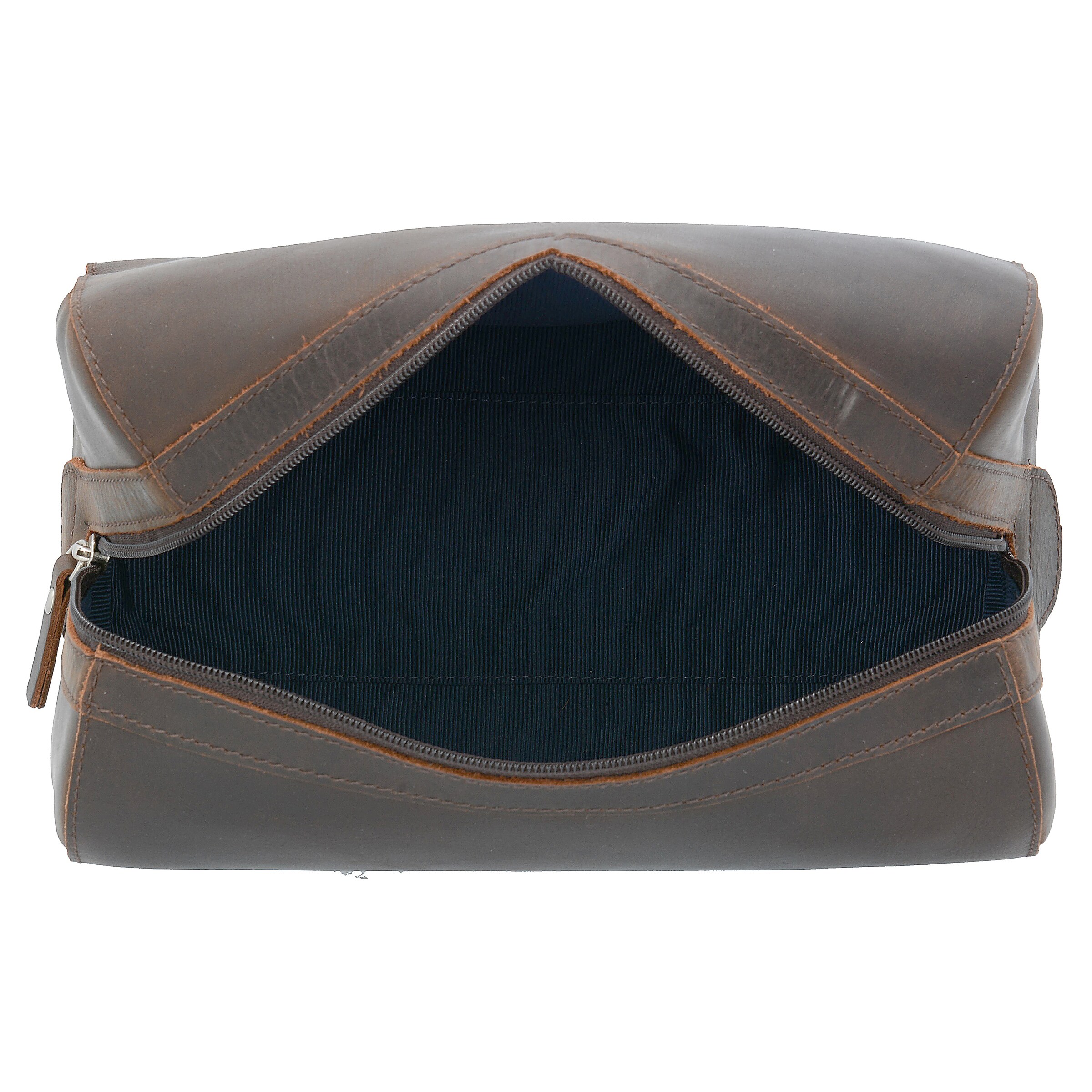 LEONHARD HEYDEN Toiletry bag 'Salisbury' in Brown
