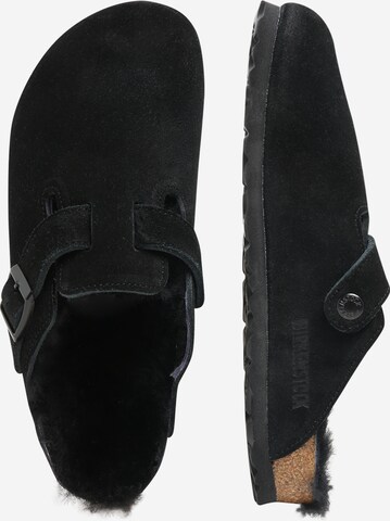 BIRKENSTOCK Huisschoen 'Boston' in Zwart