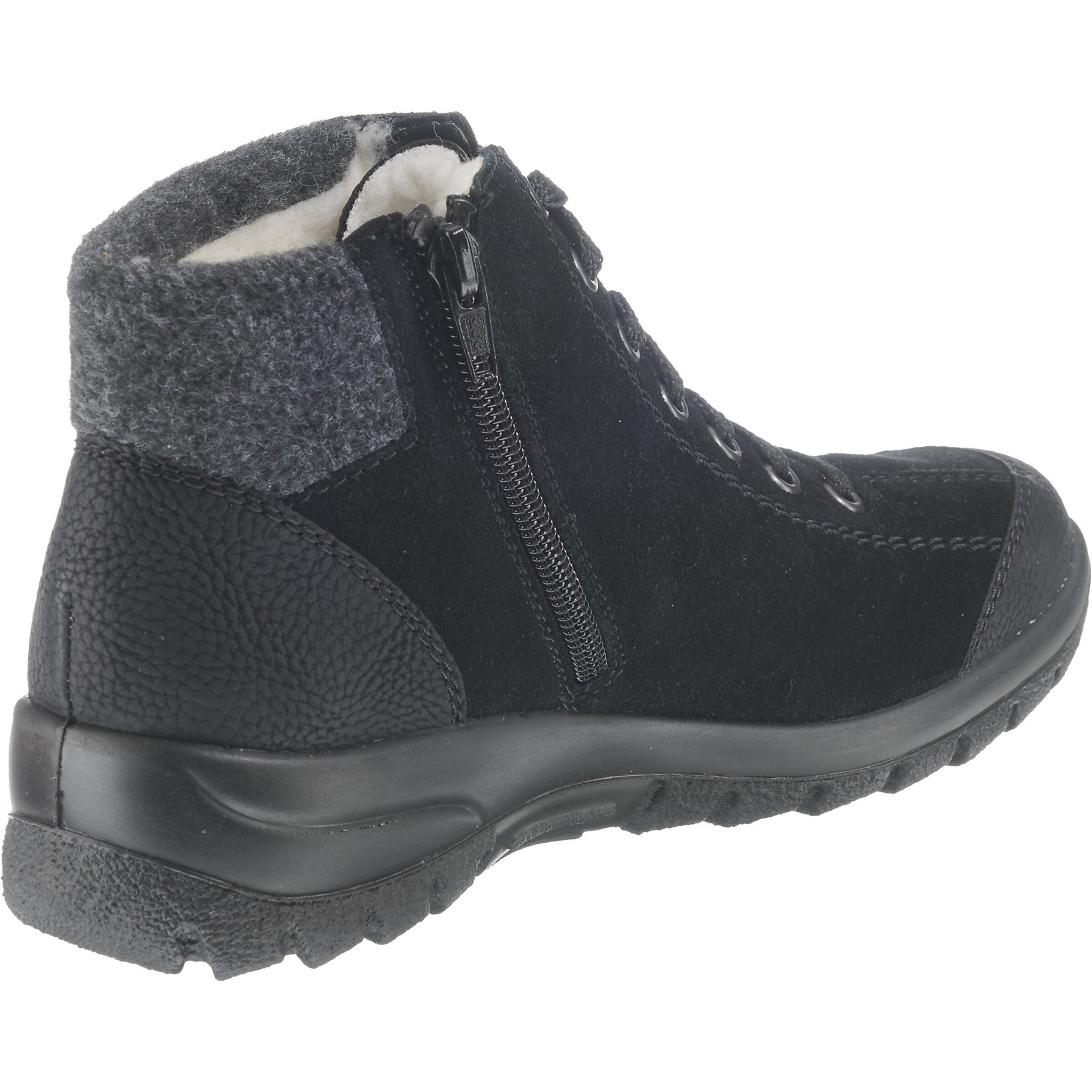 Rieker Veterlaarsjes in Zwart