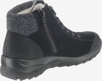 Rieker - Botines con cordones en negro