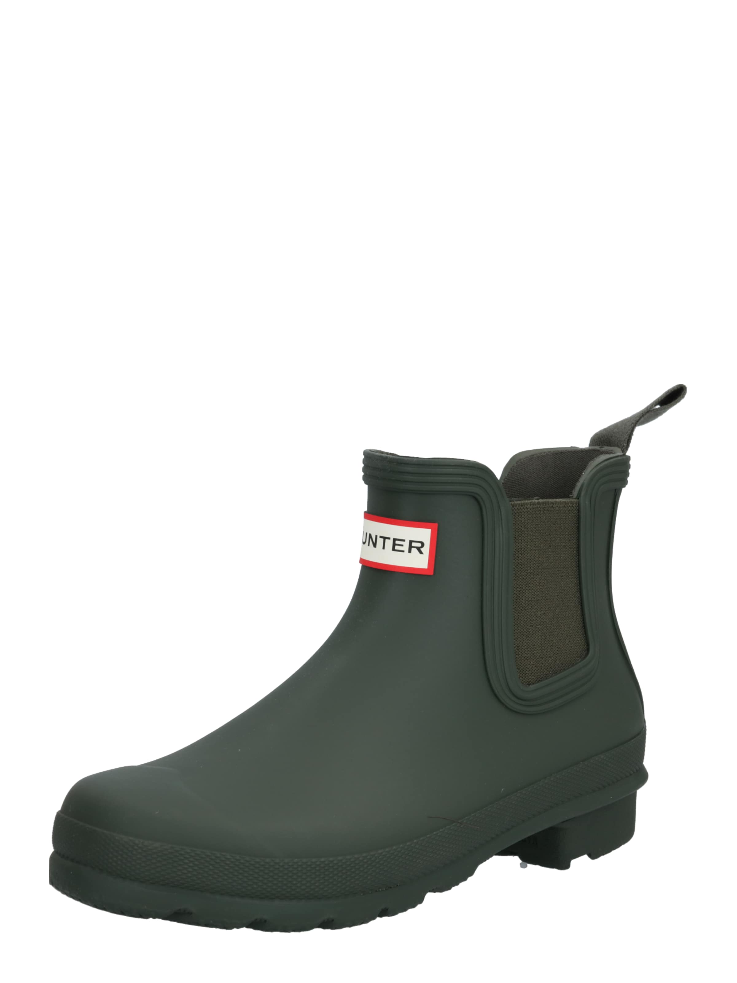 Cizme de cauciuc de la HUNTER pe verde: față