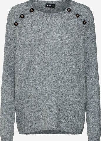 Pull-over Kookai en gris : devant