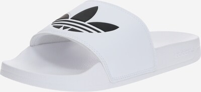 ADIDAS ORIGINALS Zapatos abiertos 'Adilette Lite' en negro / blanco, Vista del producto