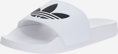 ADIDAS ORIGINALS Pantolette 'Adilette Lite' i svart / vit, Produktvy