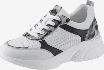 REMONTE Sneakers laag in Wit: voorkant