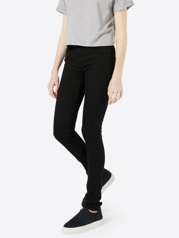 ICHI Skinny Jeans 'Erin Izaro' in Zwart: voorkant