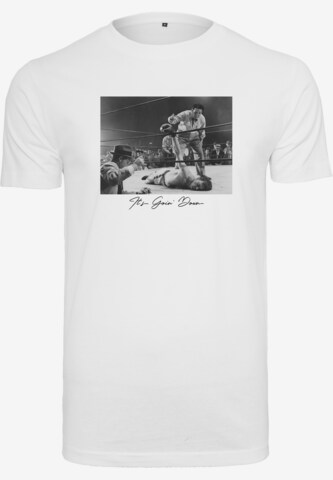 T-Shirt Mister Tee en blanc : devant