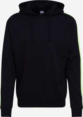 Urban Classics Regular fit Sweatshirt in Black: front