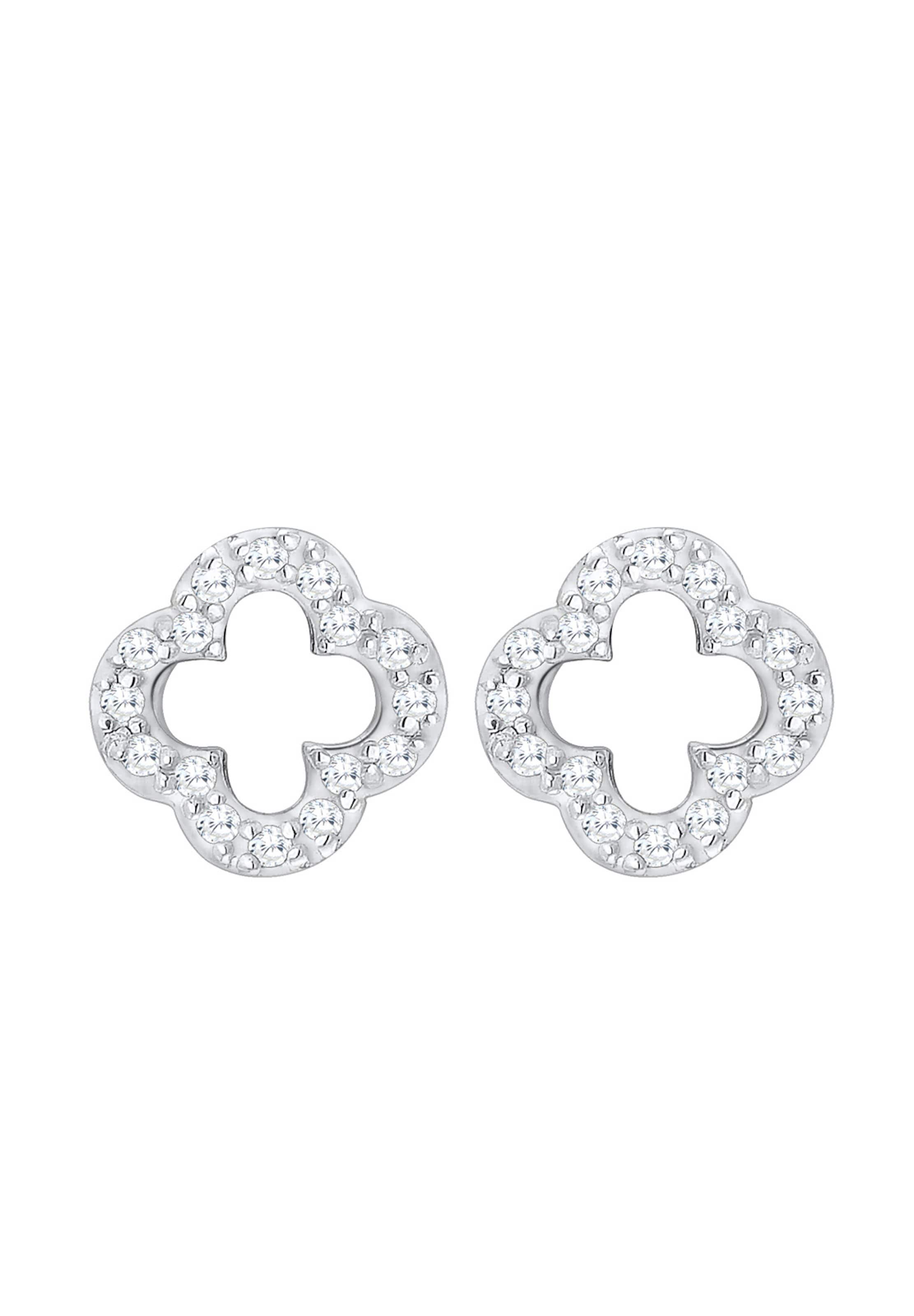 ELLI Náušnice 'Kleeblatt' - Strieborná