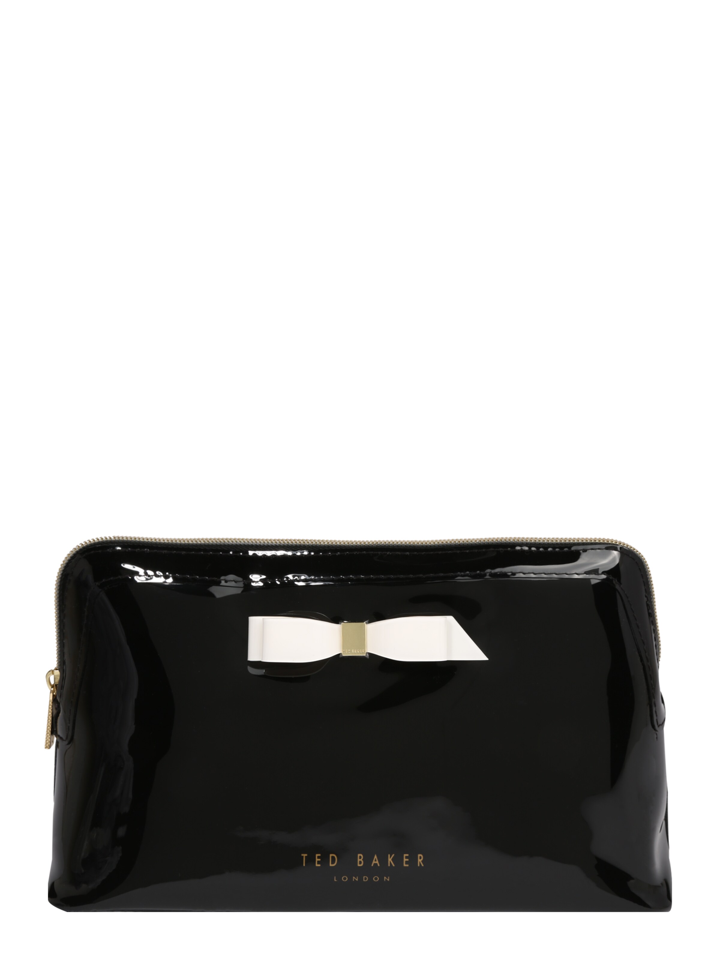 Ted Baker - Make up tas 'bow washbag' in de kleur Zwart