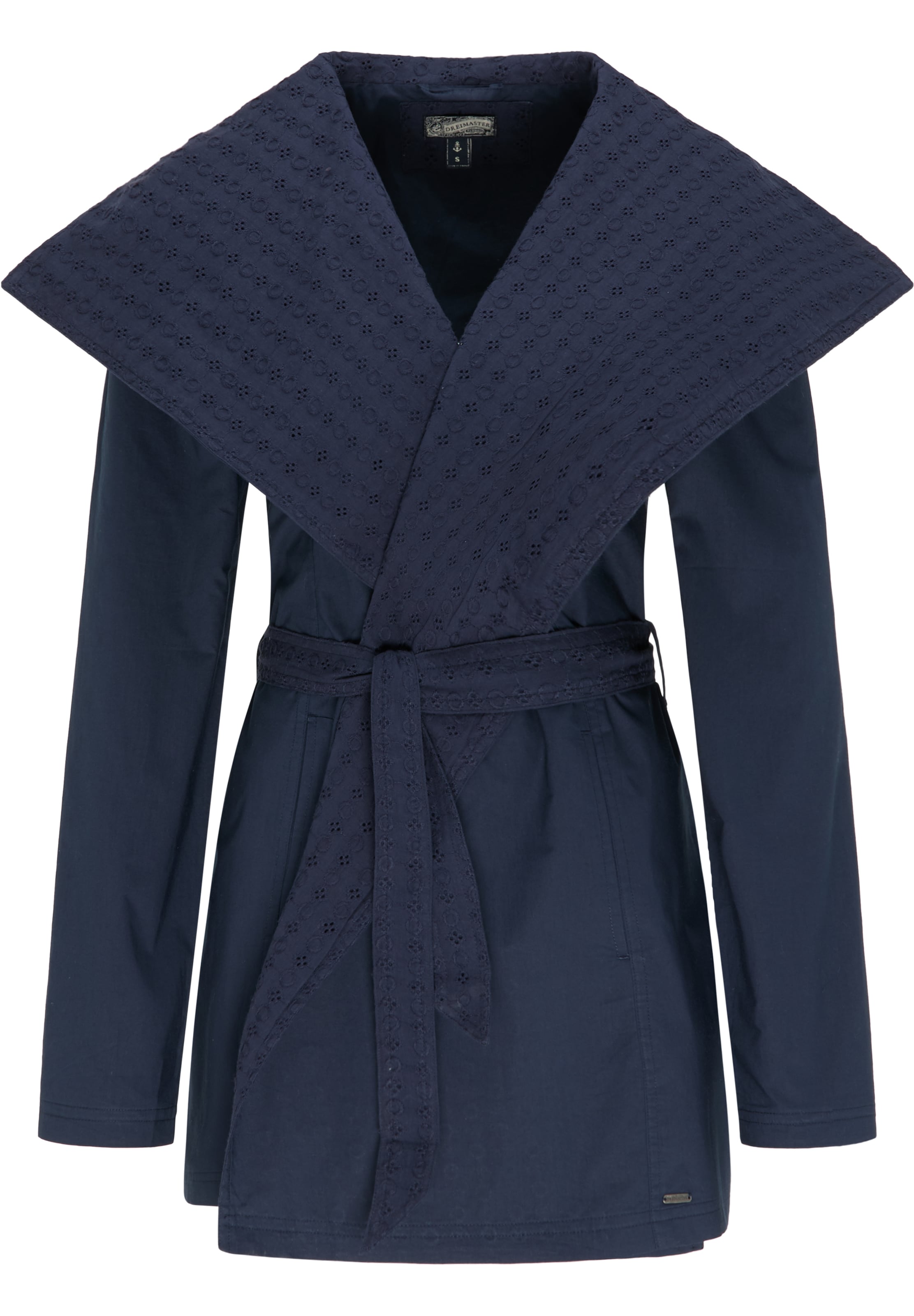 DreiMaster Vintage Zomerjas in Blauw: voorkant