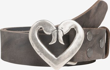 RETTUNGSRING by showroom 019° Belt in Grey: front