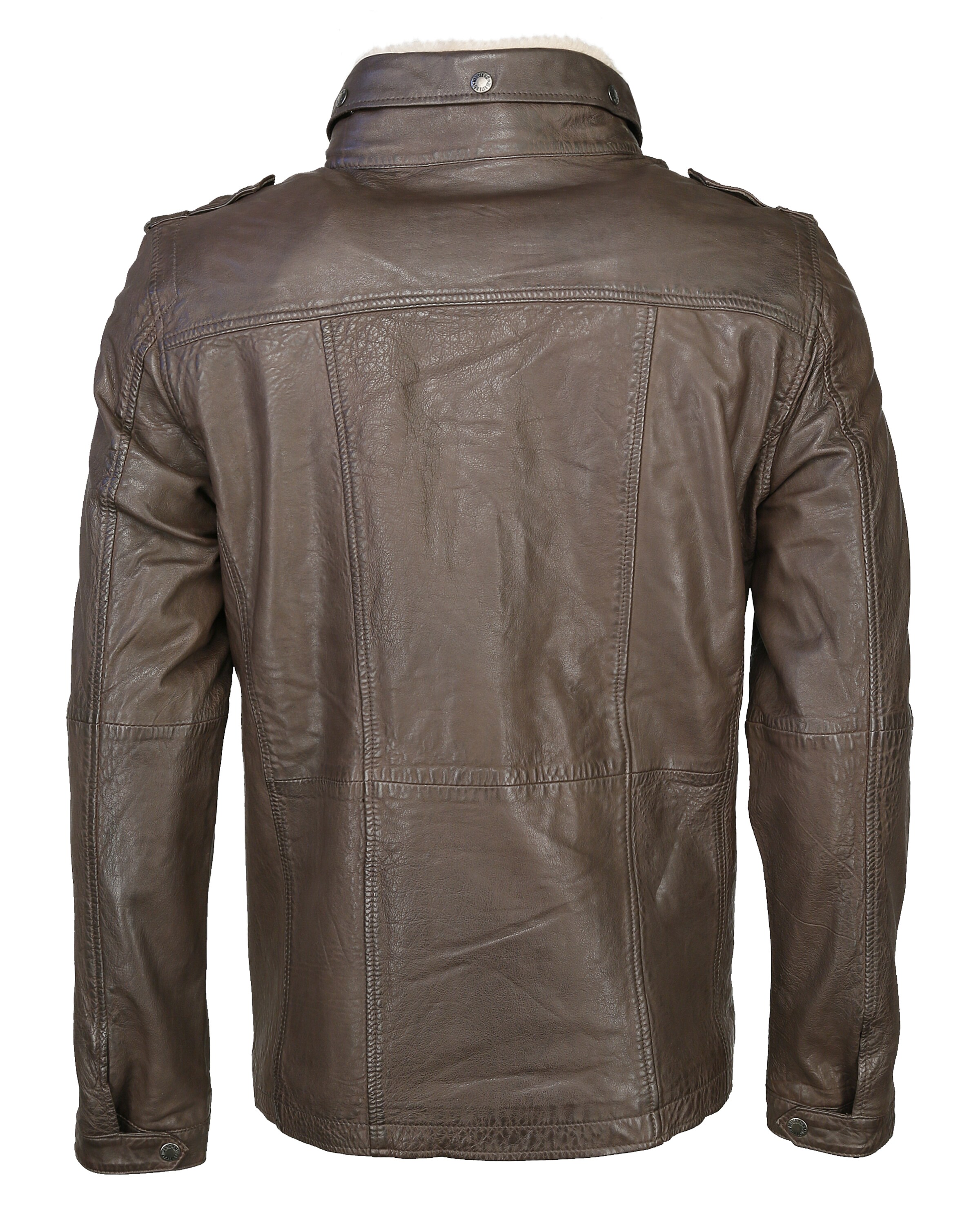 MUSTANG Lederjacke 'Reineke' in Braun