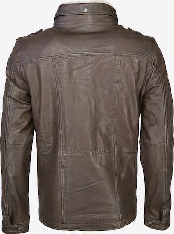 MUSTANG Lederjacke 'Reineke' in Braun