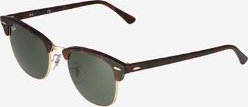 Lunettes de soleil 'Clubmaster' Ray-Ban en marron