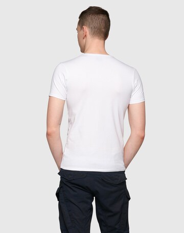 T-Shirt SCOTCH & SODA en blanc : derrière