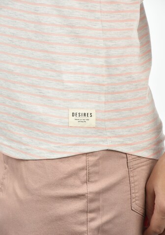 DESIRES Top 'Melanie' in Grau