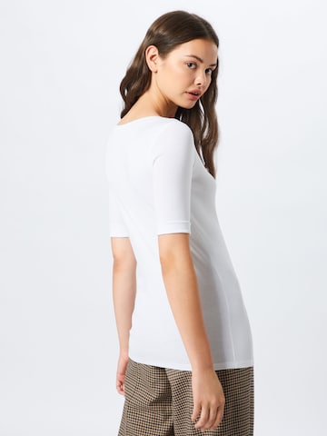 T-shirt Marc Cain en blanc : derrière