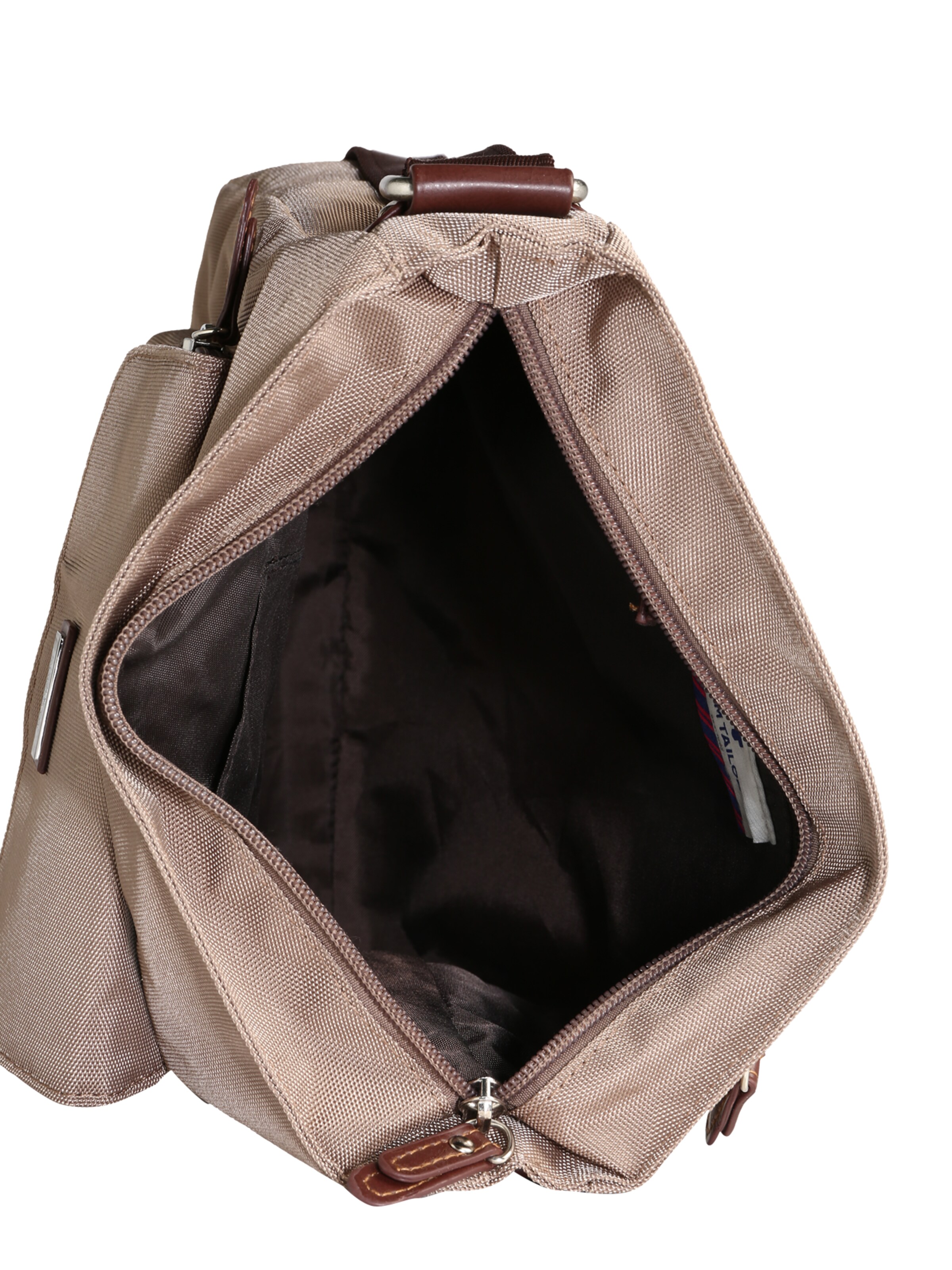 Sac à bandoulière 'Rina' TOM TAILOR en beige : au dessus