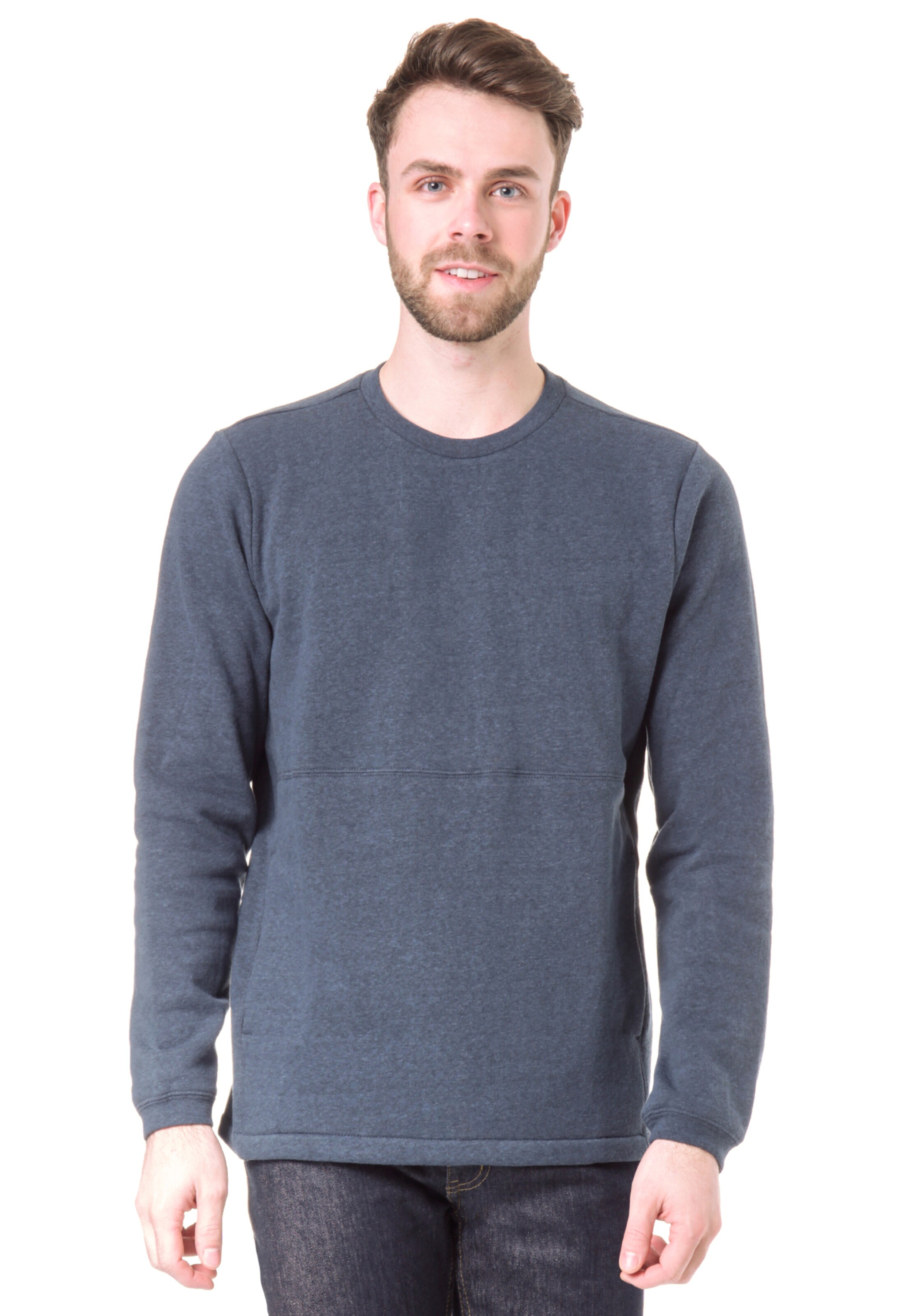 Hurley - Sportsweatshirt 'Bayside Crew' in de kleur Duifblauw