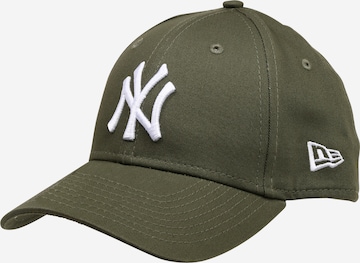 NEW ERA Čiapka 'Forty New York Yankees' - Zelená: predná strana