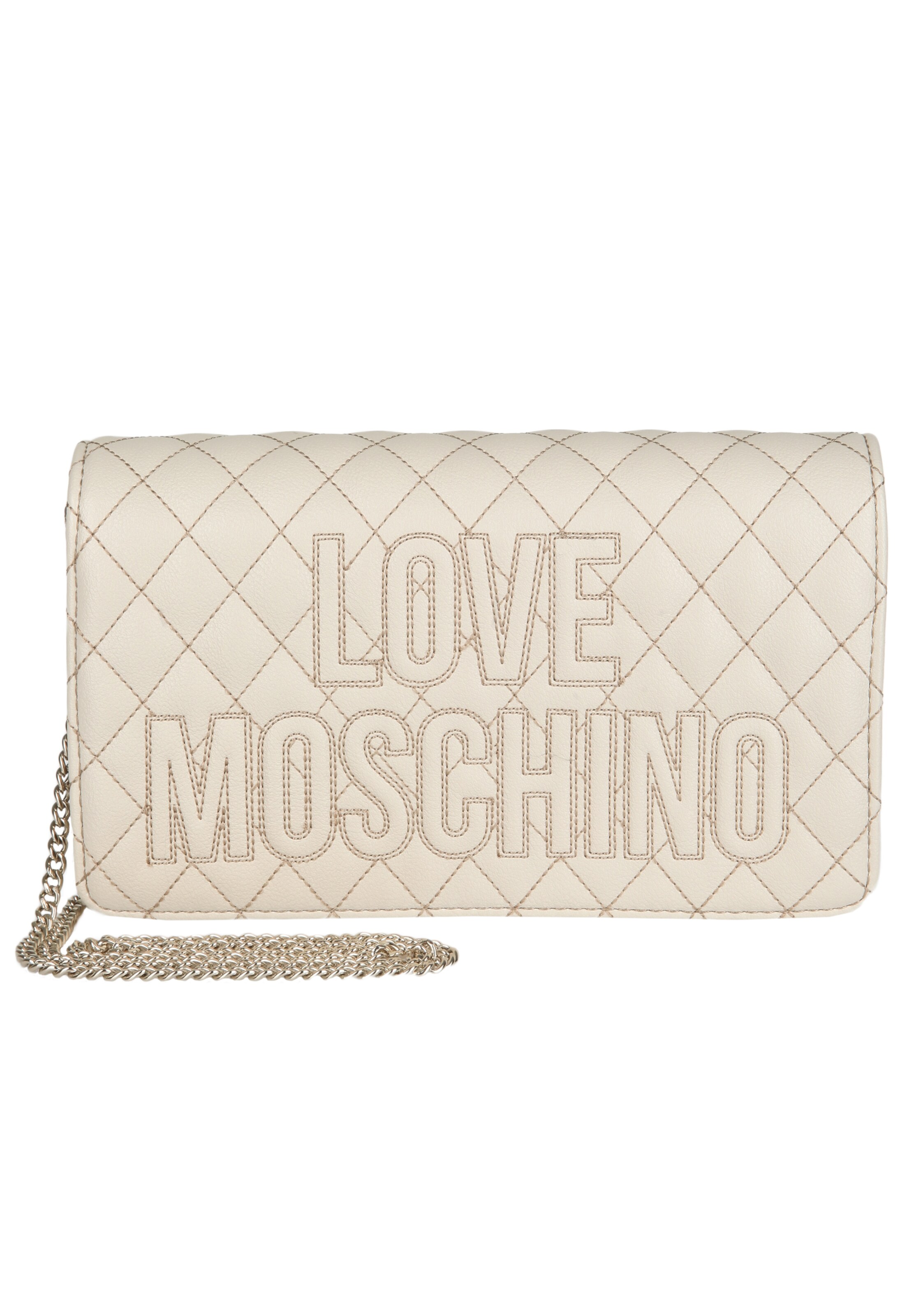 Love Moschino - Schoudertas in de kleur Beige