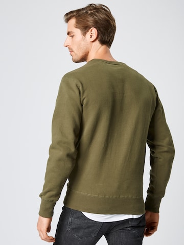 Coupe regular Sweat-shirt 'Succiso' ELLESSE en vert : derrière