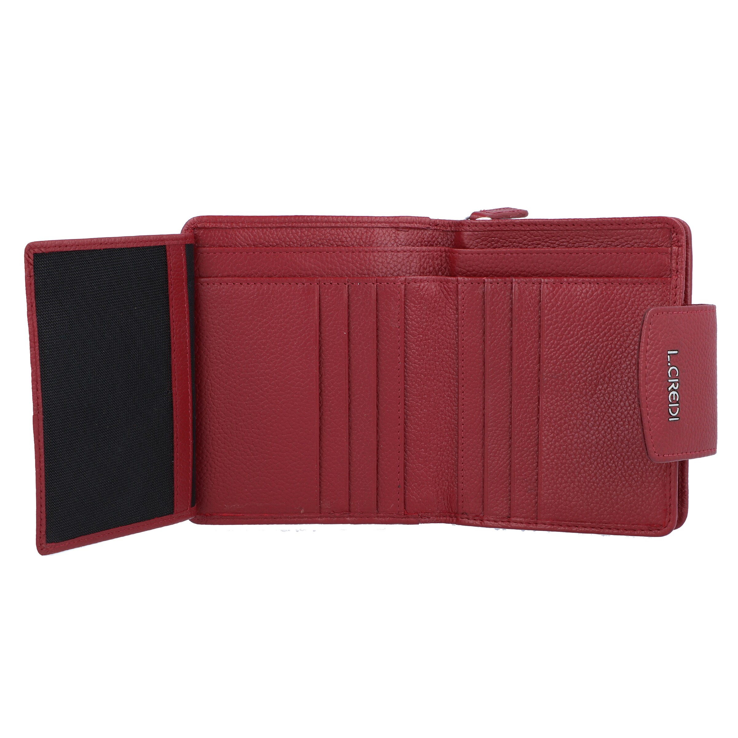 L.CREDI Wallet 'Maranello' in Red