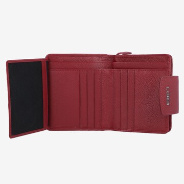 L.CREDI Wallet 'Maranello' in Red