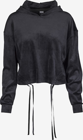 Urban Classics - Sudadera en negro: frente