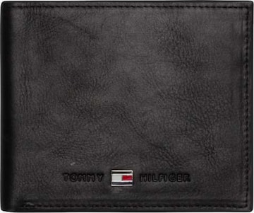 TOMMY HILFIGER - Cartera 'Johnson' en negro: frente