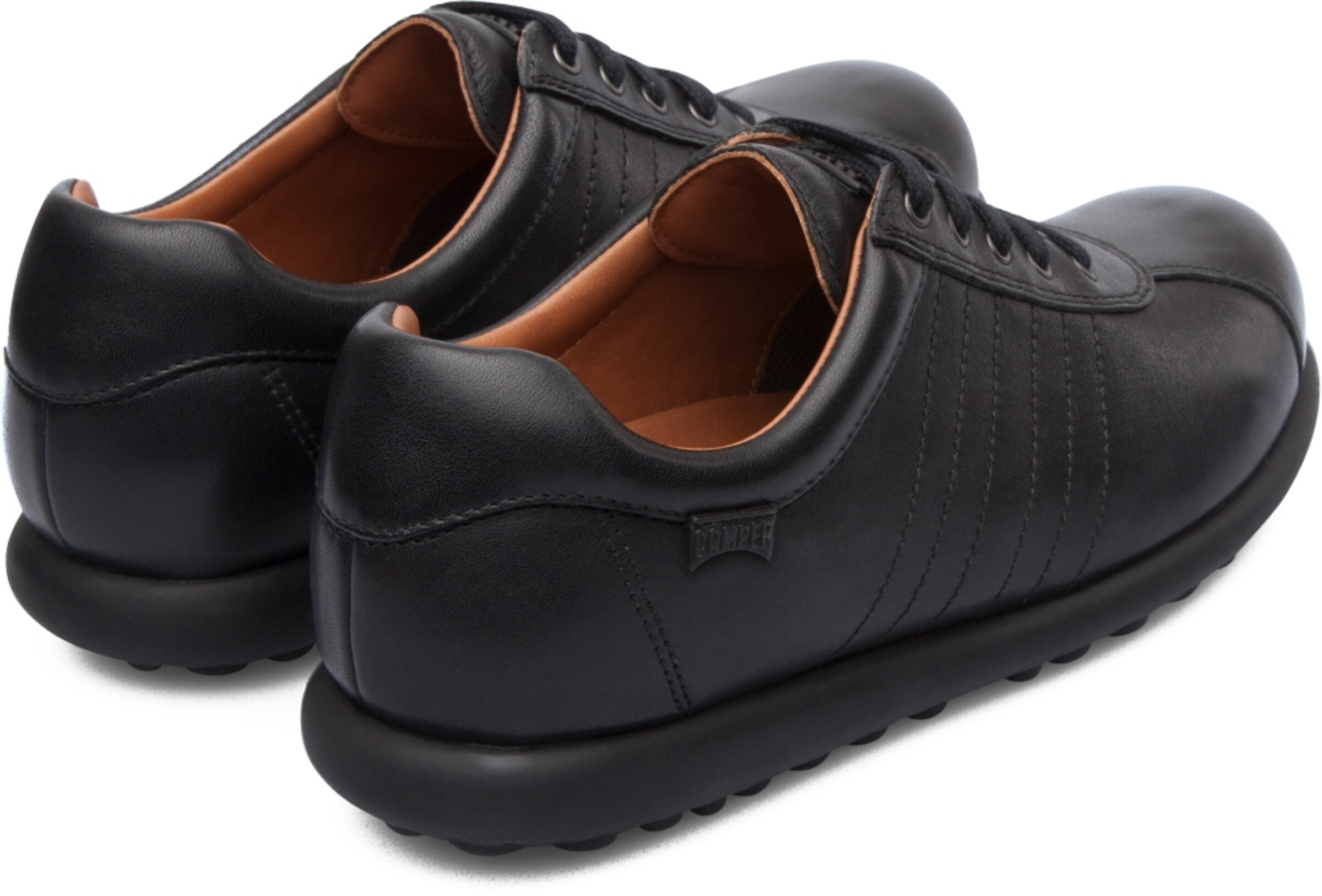 CAMPER Veterschoen 'Pelotas' in Zwart