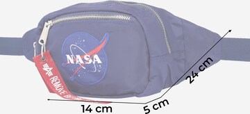 ALPHA INDUSTRIES Gürteltasche 'Nasa' in Blau