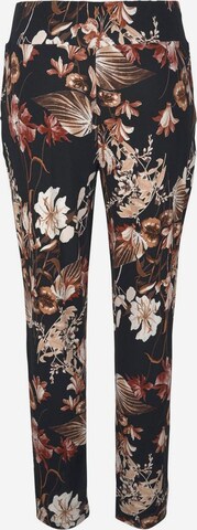 LASCANA Slim fit Trousers in Black