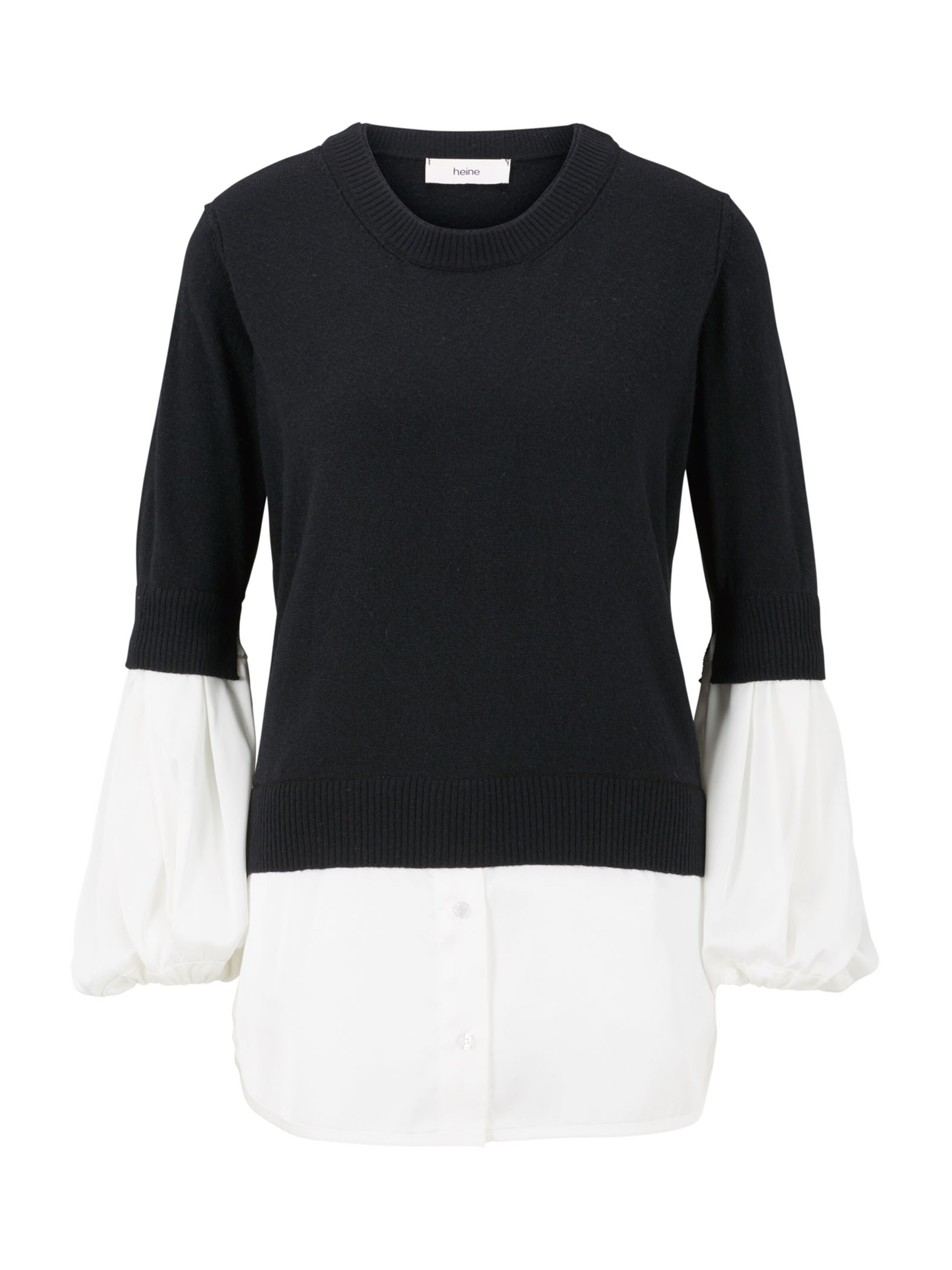 heine - Pullover in schwarz