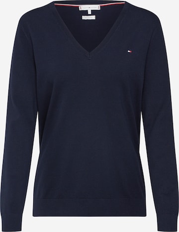 TOMMY HILFIGER Trui in Blauw: voorkant