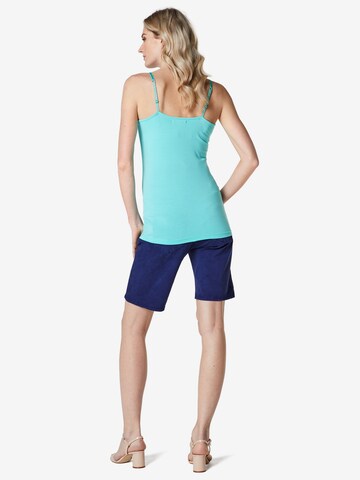 Esprit Maternity Slimfit Shorts in Blau