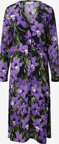 EDITED Shirt dress 'Sallie' in Purple: front