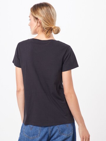 LEVI'S ® Shirt 'Perfect Vneck' in Schwarz: zadná strana