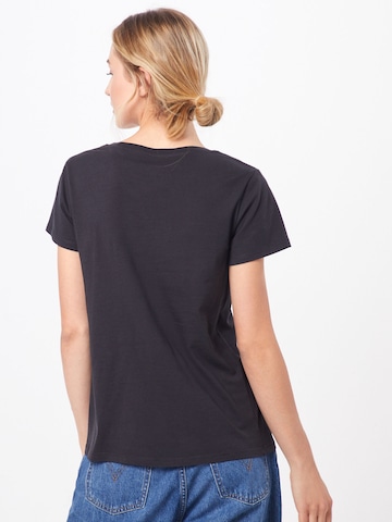 LEVI'S ® Póló 'Perfect Vneck' - fekete: hátul