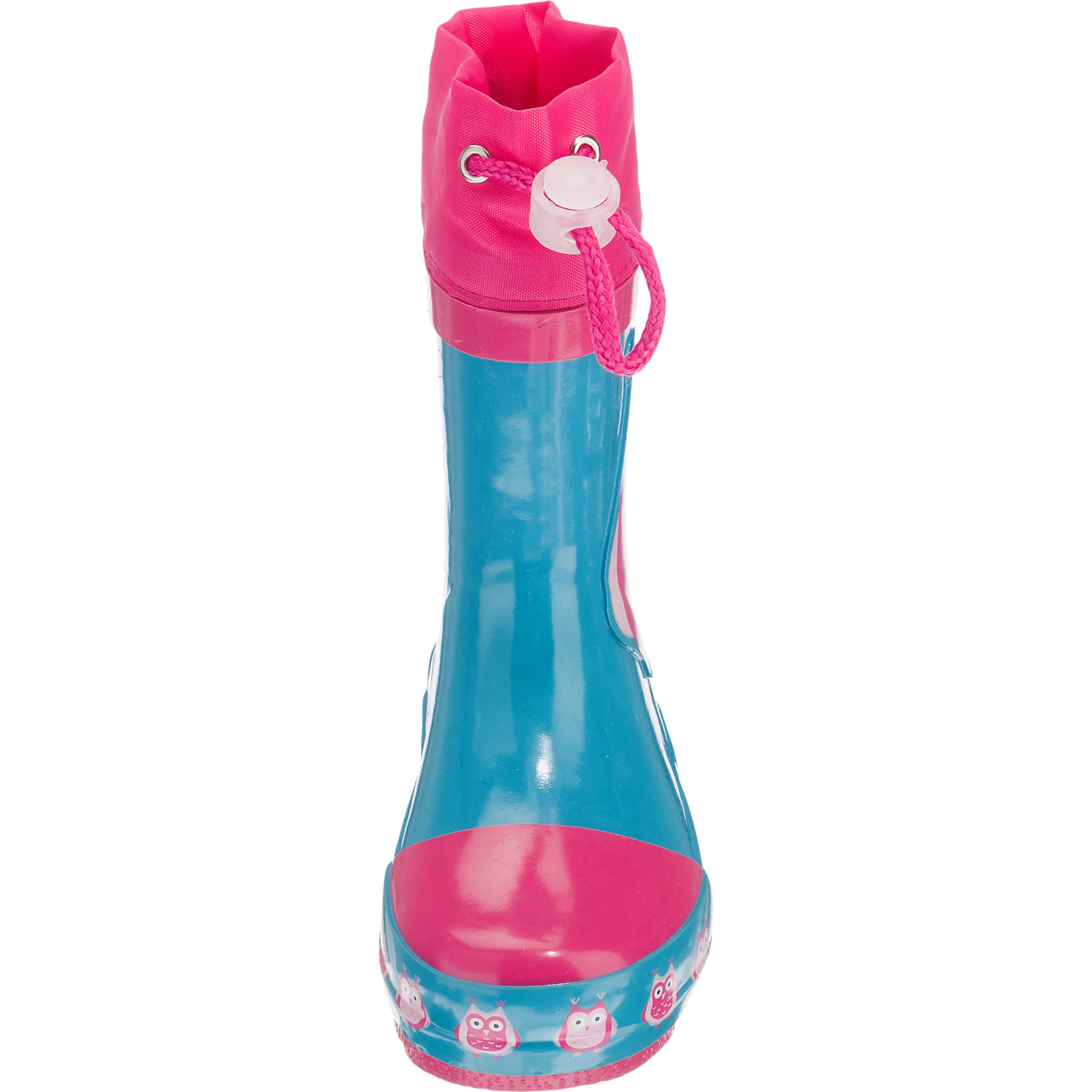 PLAYSHOES Rubber boot 'Eule' in Blue