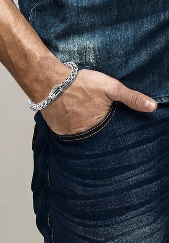 Bracelet 'Twisted' KUZZOI en argent