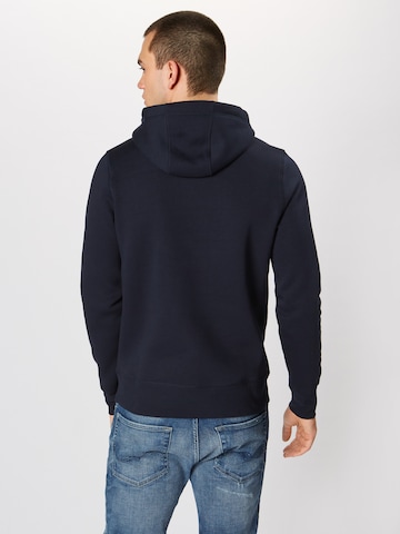 Sweat-shirt TOMMY HILFIGER en bleu : derrière