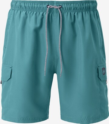 Jan Vanderstorm Board Shorts 'Leano' in Green: front